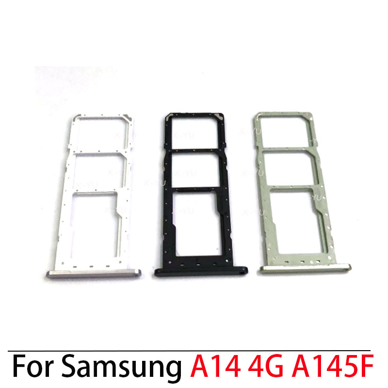 Samsung A14 SIM Tray Door Card Holder - white