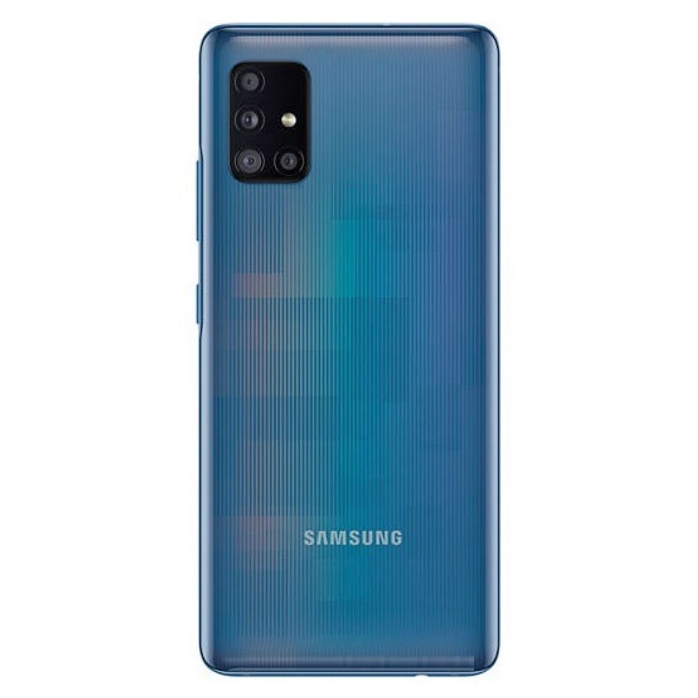 Samsung A51 Back Glass - blue
