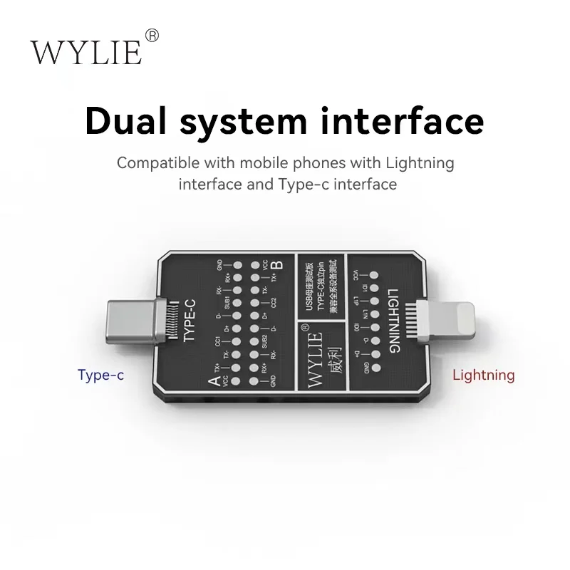 WYLIE Phone Tail Plug Tester iPhone Android