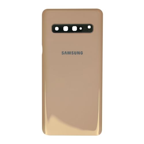 Samsung S10 5G Back Glass Original - Gold