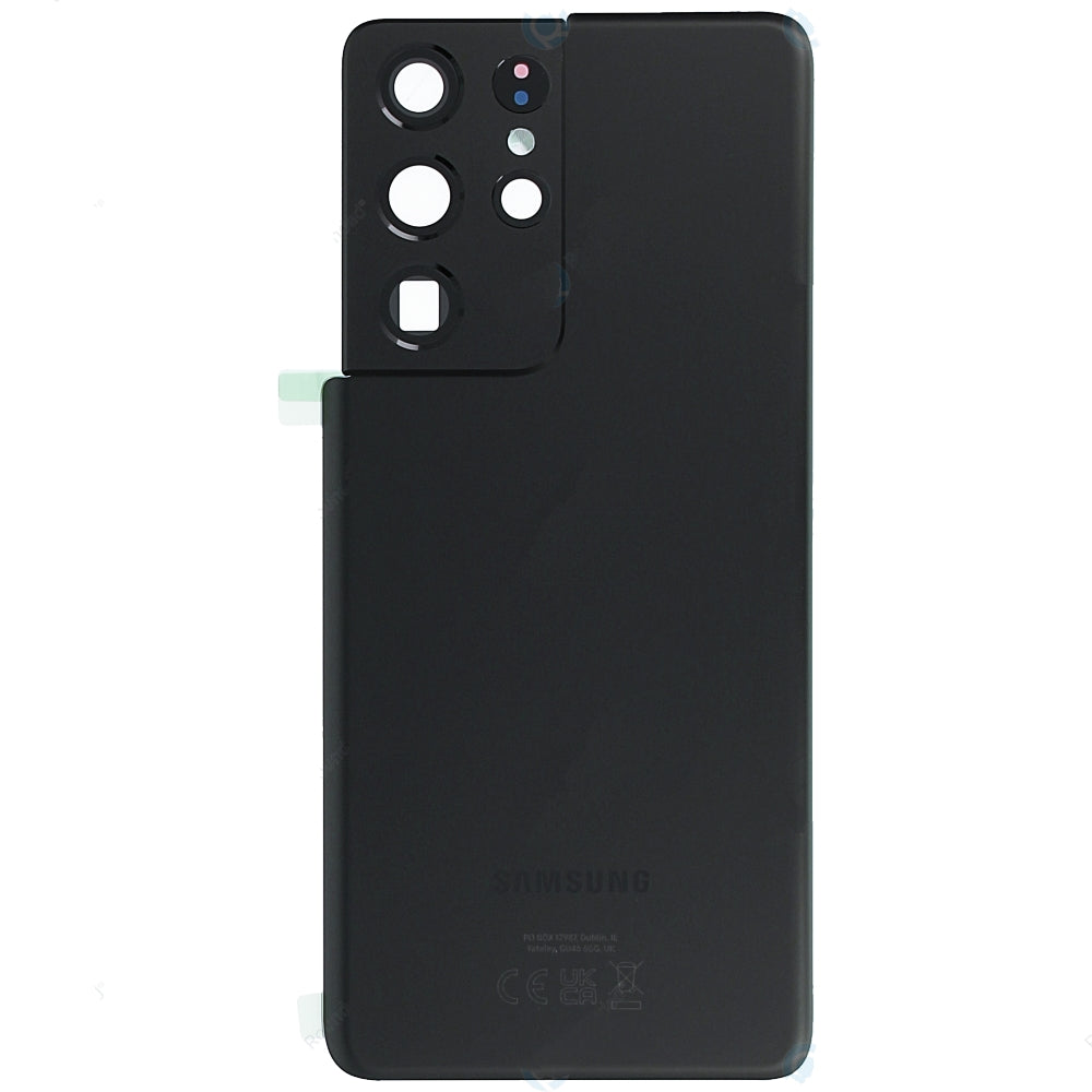 SAMSUNG S21 Ultra Back Glass ORIGINAL - Black