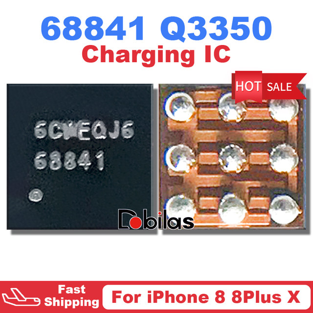 IC 68841 Q3350 iPhone 8 8P X Charge