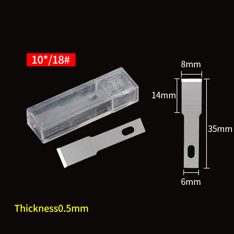 Glue Scraper Blade Remover Flat Mouth Blade - 18
