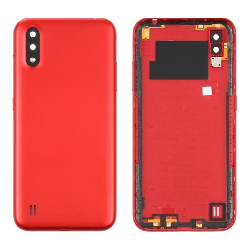 Samsung A01 Back Glass - red