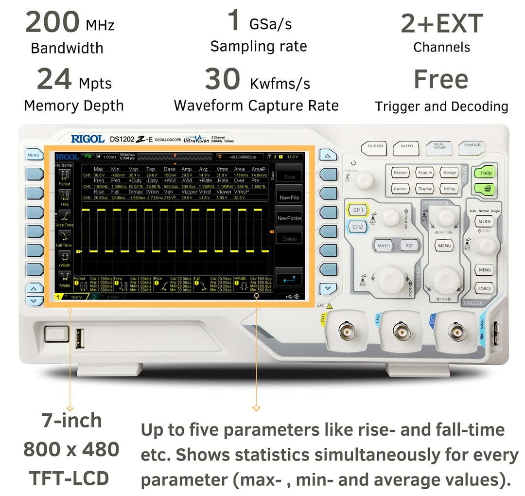 Oscilloscope Rigol DS 1202Z