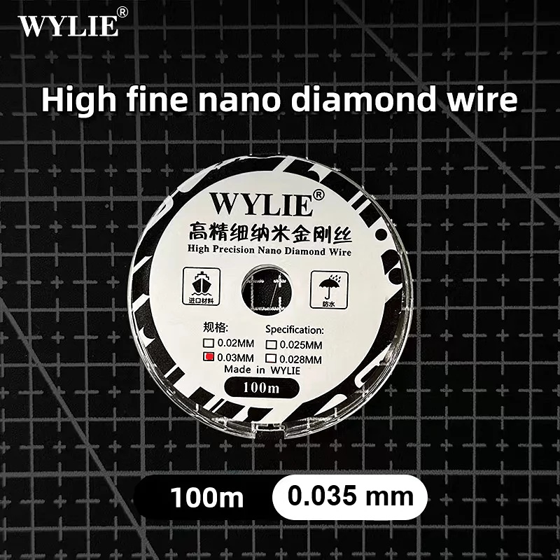 Cutting Wire 0.035 MM LCD Glass OCA Touch