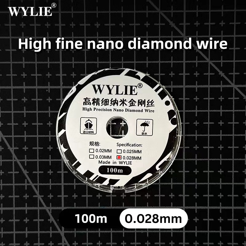 Cutting Wire 0.028 MM LCD Glass OCA Touch