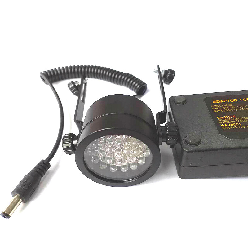 Microscope adjustable special LED light source spot lamp industrial machine 28 lamp 7500k oblique universal lamp