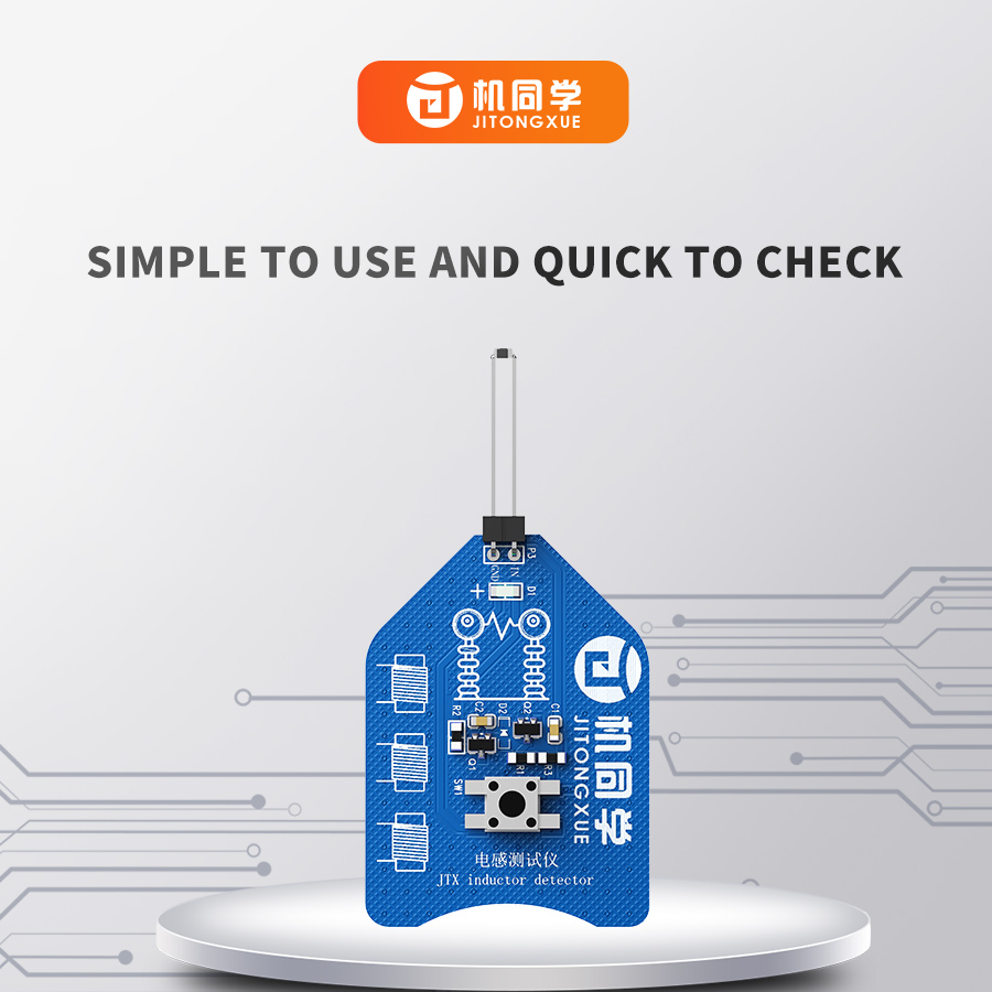 JTX CT-1 Motherboard Coil Tester Inductor Detector Tool for PC Repair Electromagnetic Induction Quick Fault Check