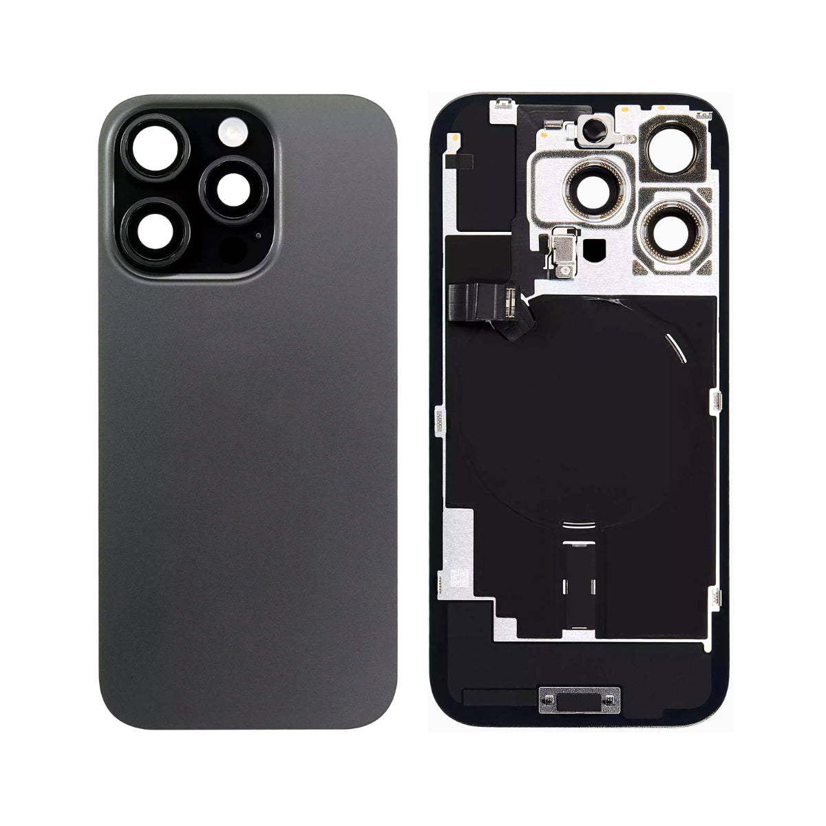 iPhone 16 Pro Max Rear Back Glass With Cable NFC - Gray