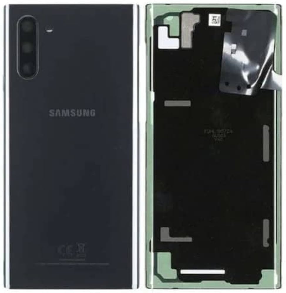 Samsung NOTE 10+ Plus Back Glass - Black