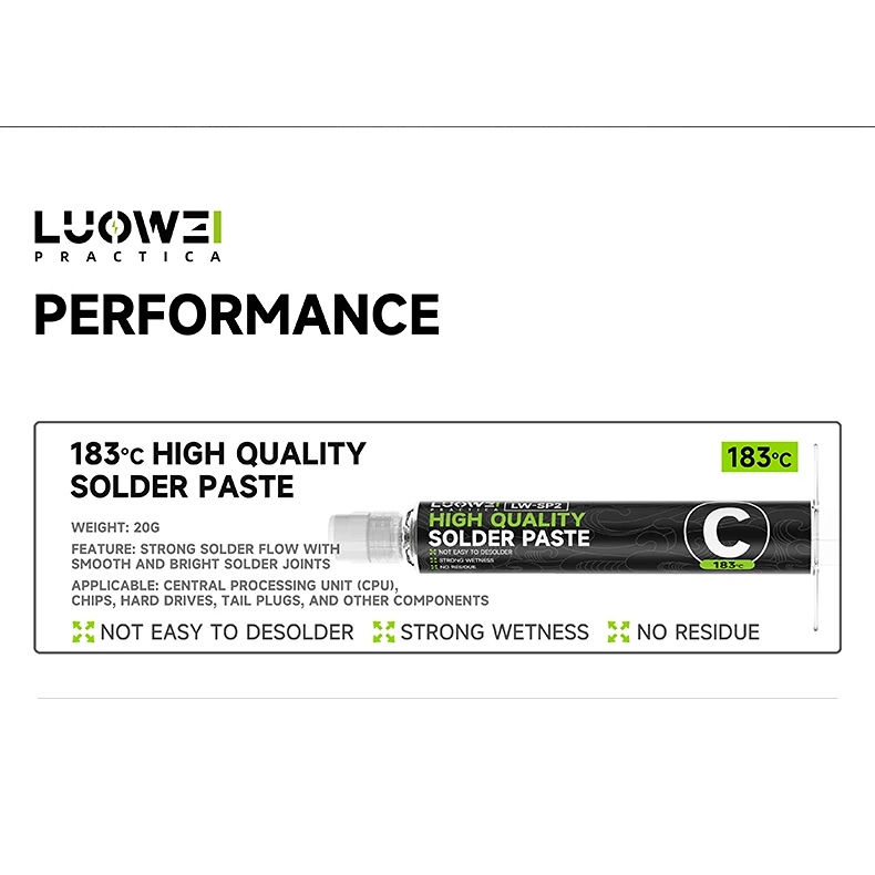 LUOWEI Solder Paste Injection - 183