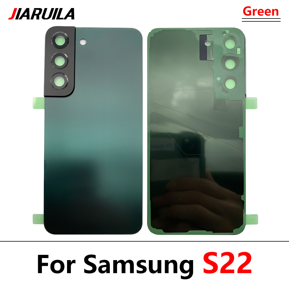 Samsung S22 Back Glass - green