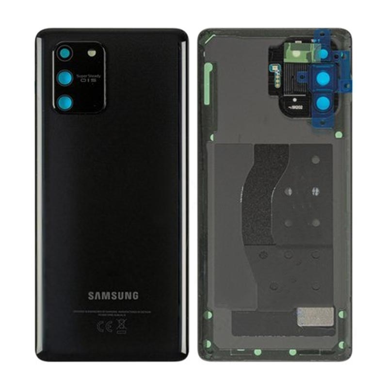 Samsung S10 Lite Back Glass - black