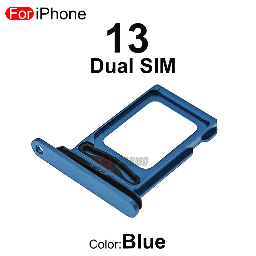 iPhone 13 Dual 2 Sim Reader Tray Door - Blue