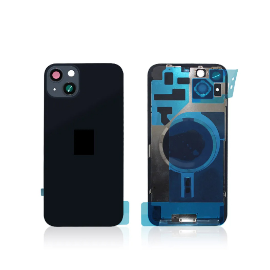 iPhone 14 Back Glass Full Metal - Black