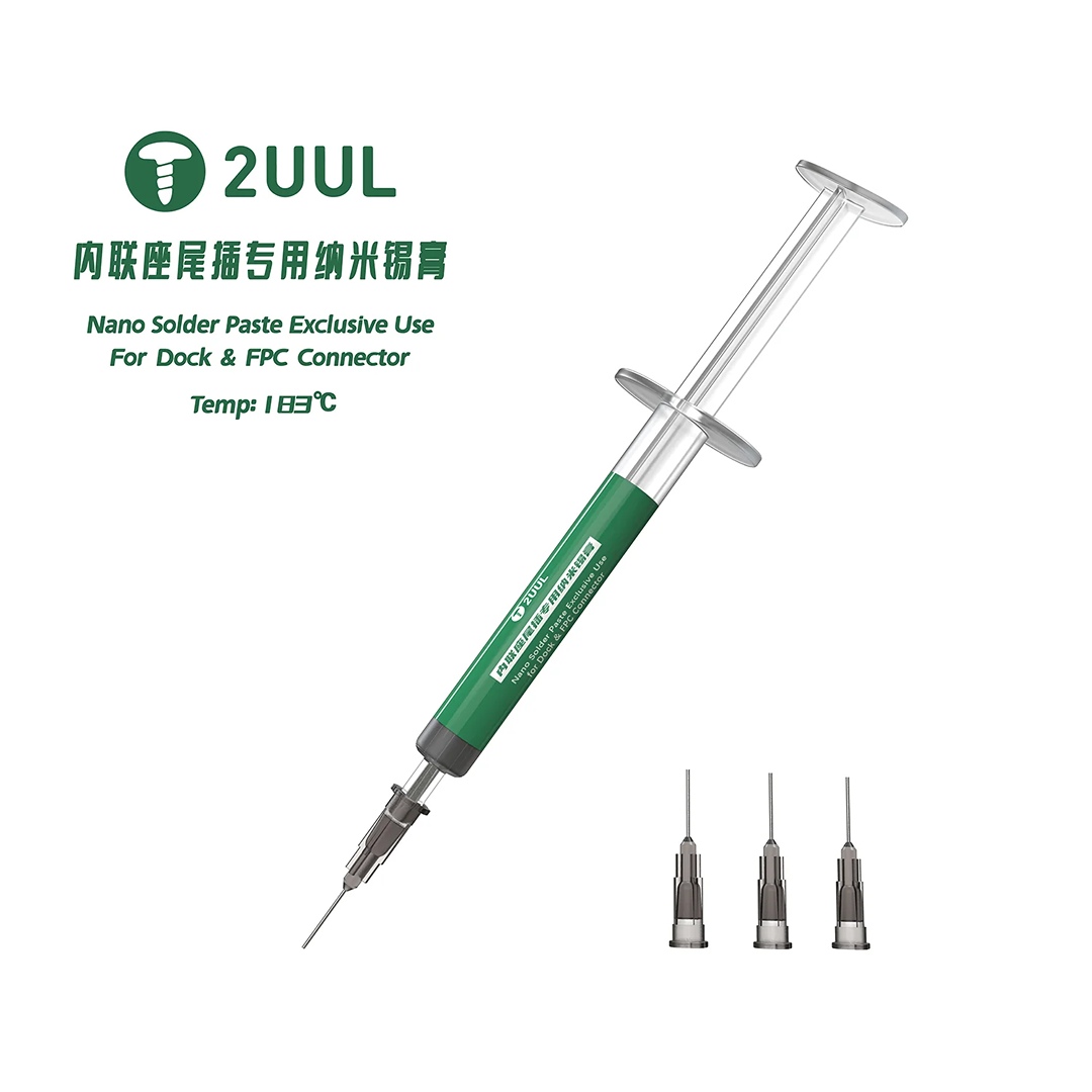 2UUL NANO SOLDER PASTE EXCLUSIVE USE FOR DOCK & FPC CONNECTOR