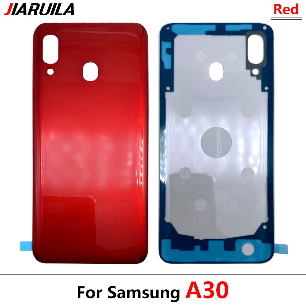 Samsung A30 Back Glass - red