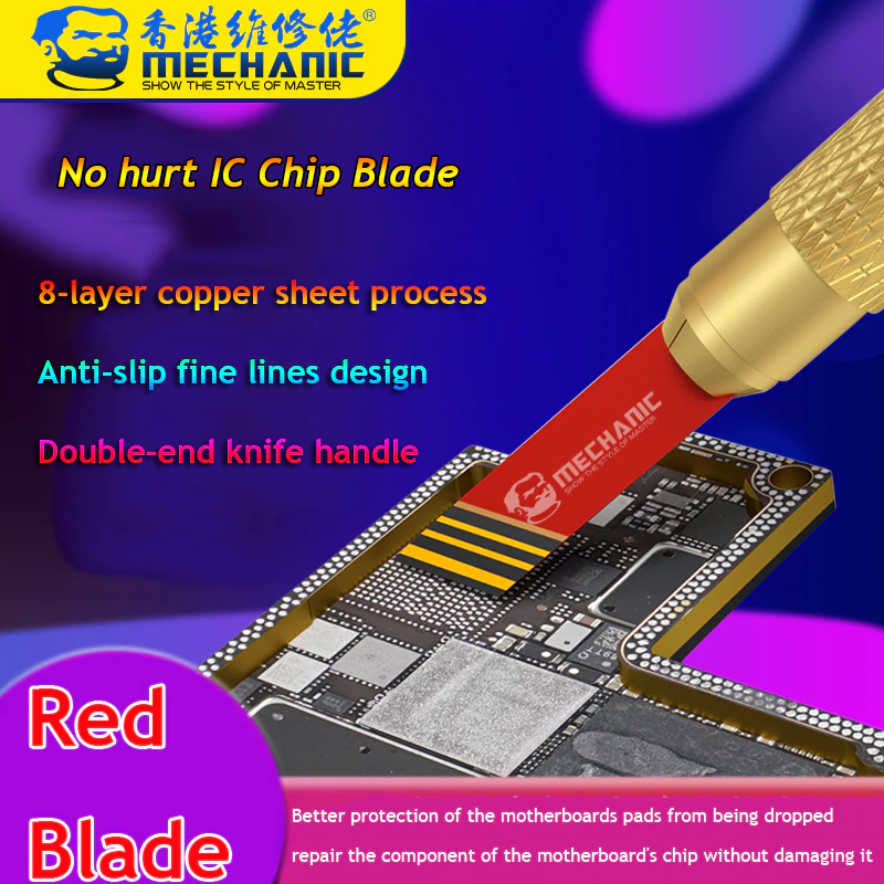 Mechanic Red Tips For Clean CPU Baseband