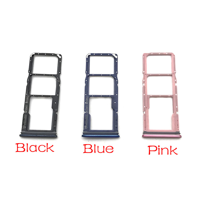 Samsung A920 SIM Tray Door Card Holder - black