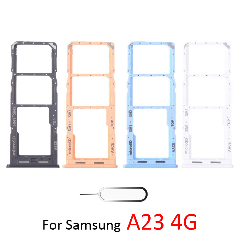 Samsung A23 SIM Tray Door Card Holder - blue