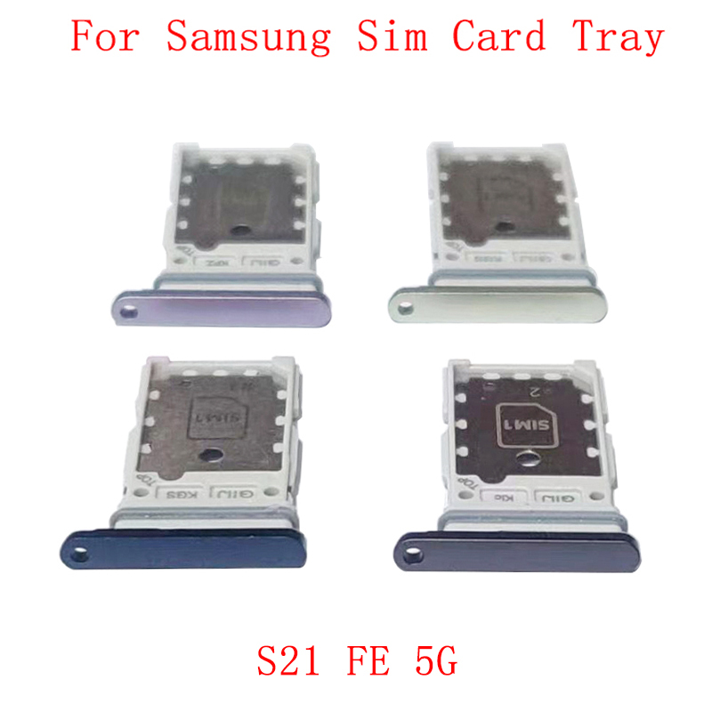 Samsung S21FE SIM Tray Door Card Holder - white