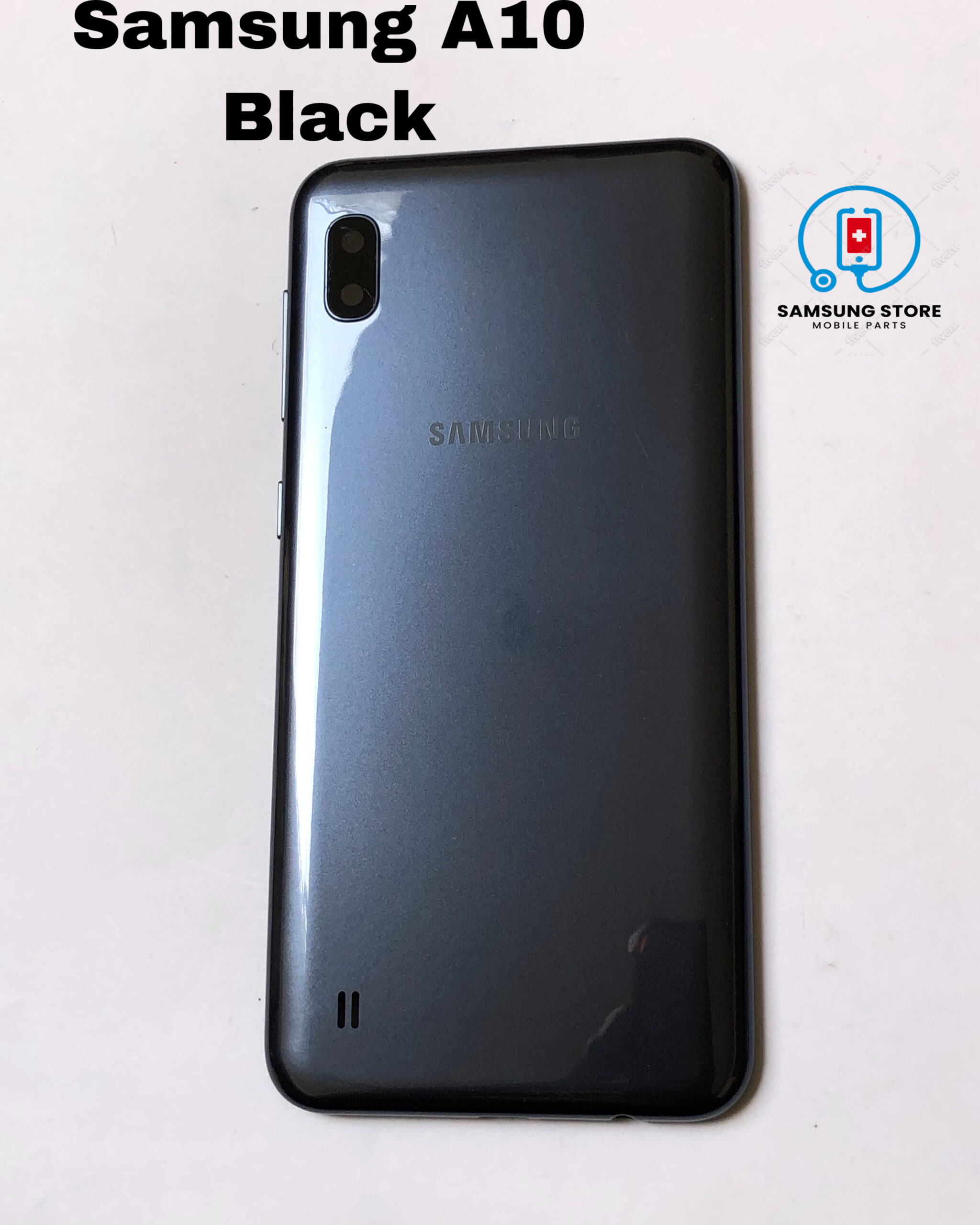 Samsung A10S Back Glass - black