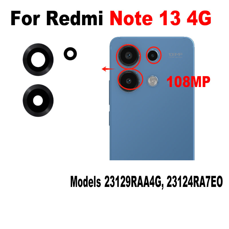 Redmi Note 13 4G Camera Glass