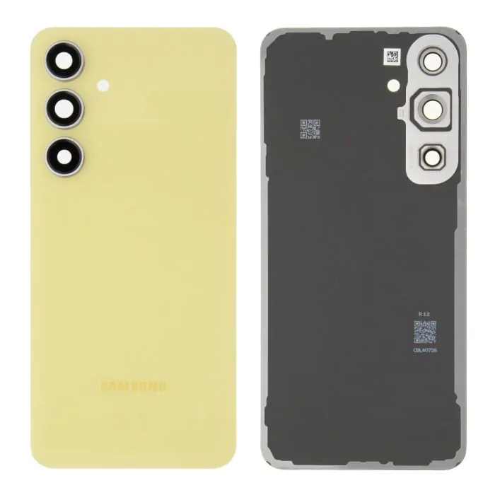 Samsung S24 FE Back Glass Original- Yellow