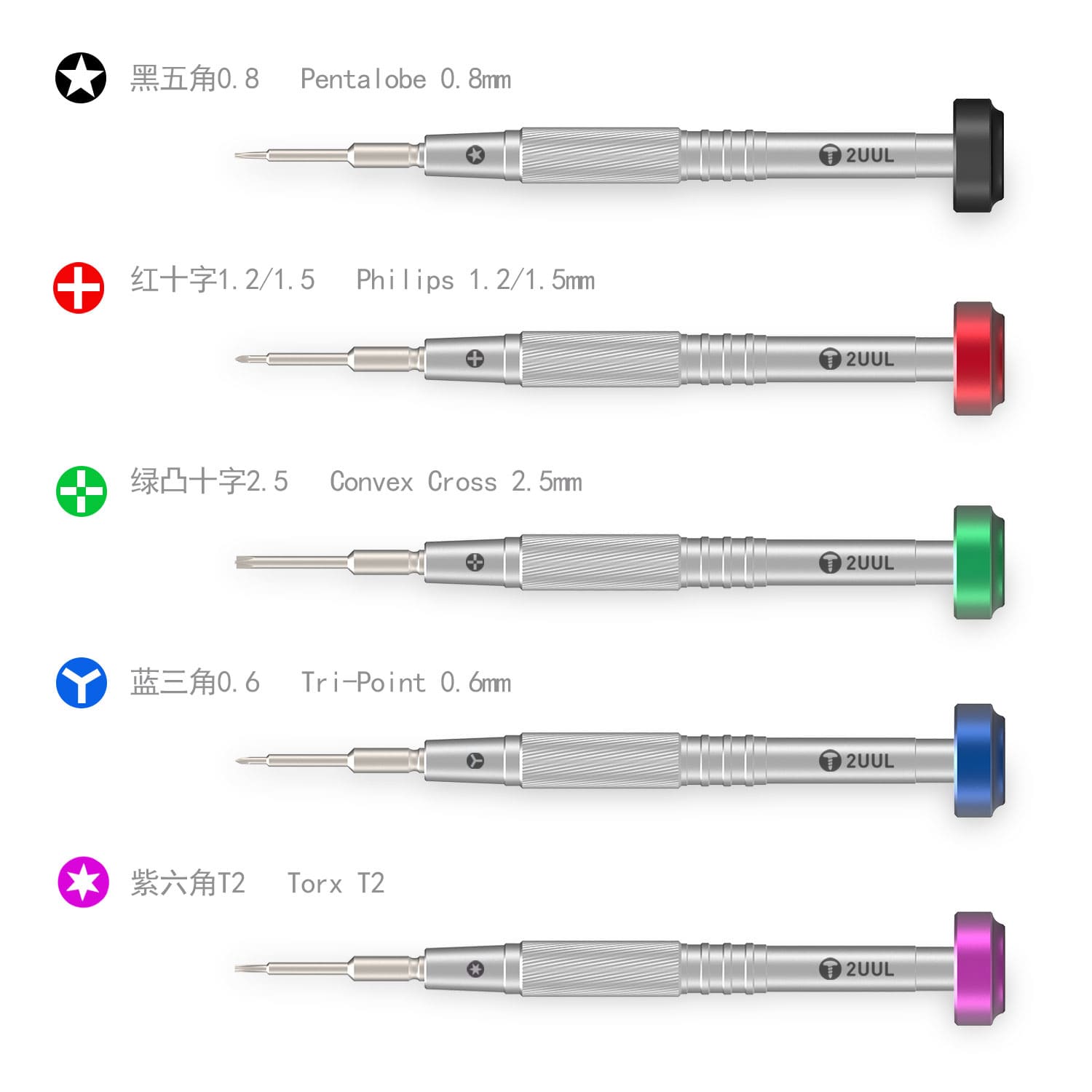 2UUL Screwdriver Set