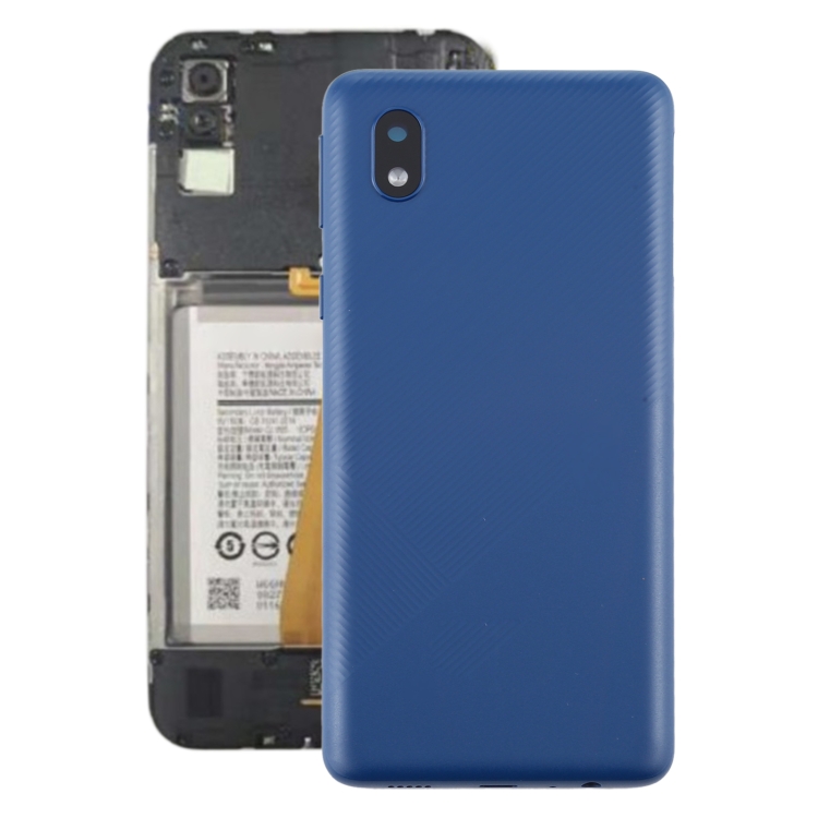 Samsung  A01 CORE Back Glass - blue