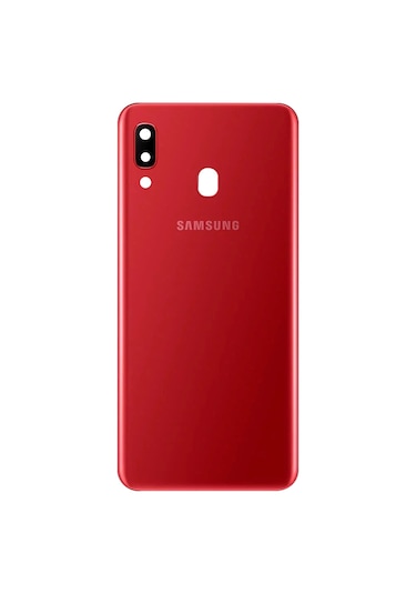 Samsung A20  Back Glass - red