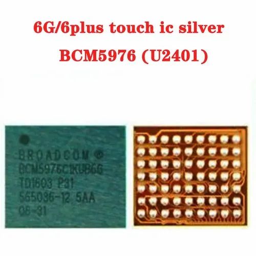 ic BCM5976 iPhone 5C 5S 6G 6P Touch Silver