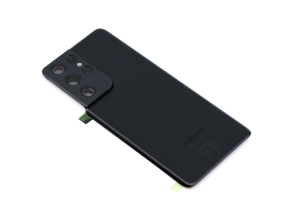 SAMSUNG S21 Ultra Back Glass ORIGINAL - Black
