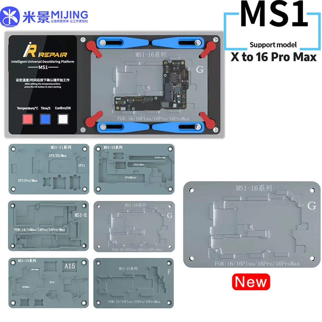 Mijing Preheating iPhone Boards  -  MS1 Full X to 16