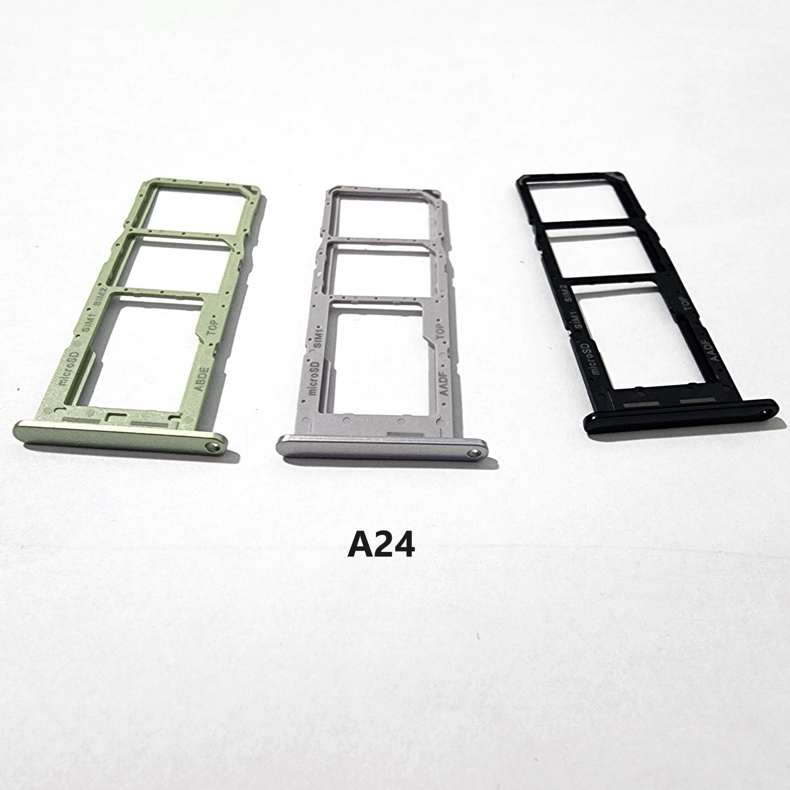 Samsung A24 SIM Tray Door Card Holder - black