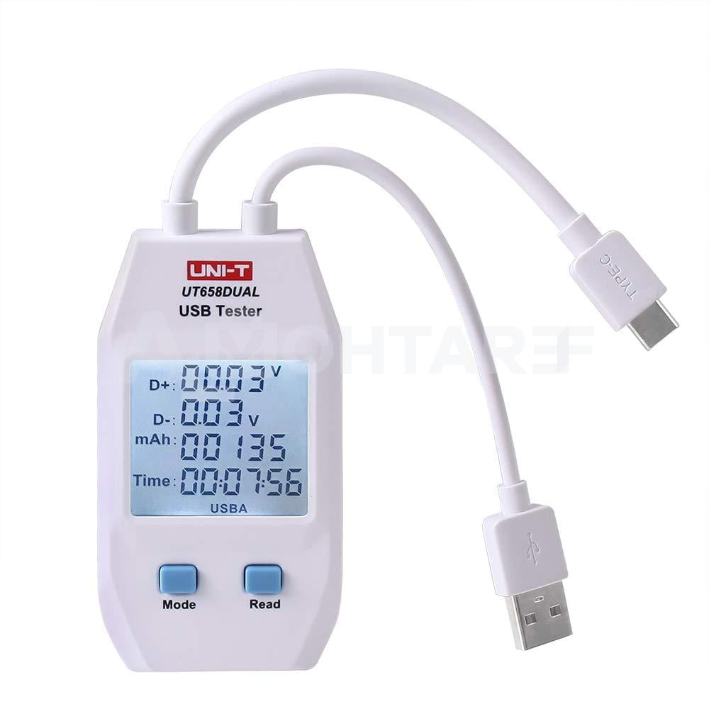 UNI-T UT658DUAL USB Power Meter and Tester