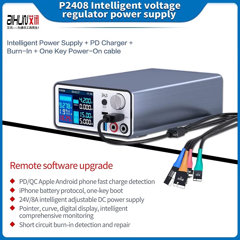 AiXun JC Power Supply 24V 8Amp P2408