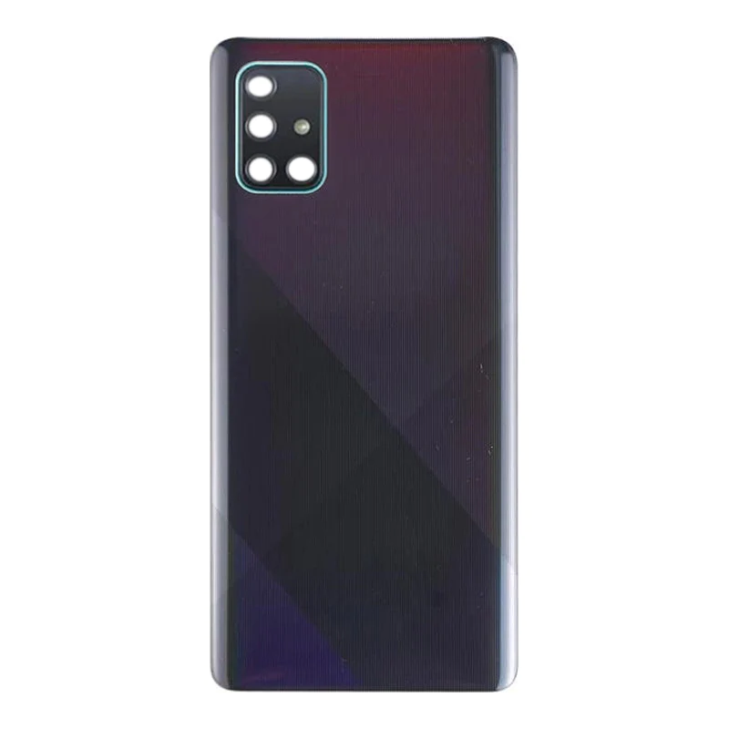 Samsung A71 Back Glass - black