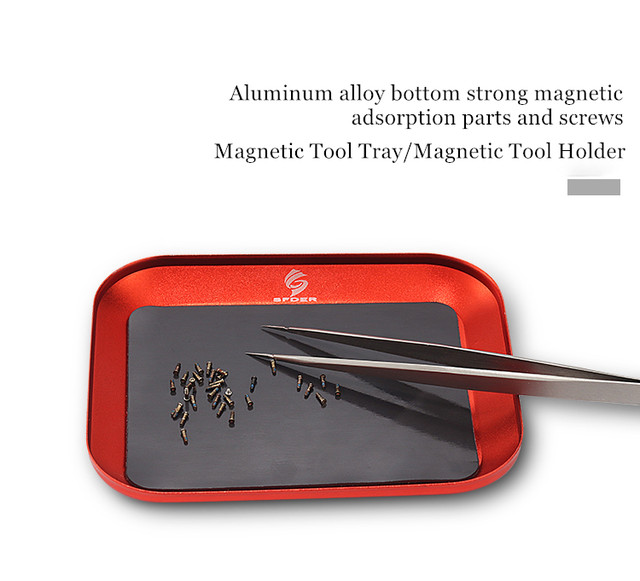 Magnetic Screw Storage Box Aluminum