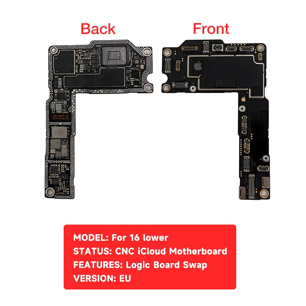 iPhone 16 4G CNC Motherboard - NO NAND علوية بدون ناند