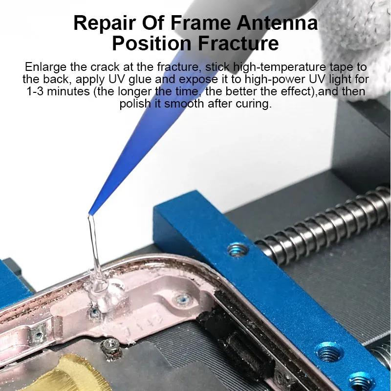 RELIFE RL-035D Camera Frame Middle Frame Bonding Repair UV Glue for Mobile Phone Repair Fracture Repair Fast Curing Adhesive
