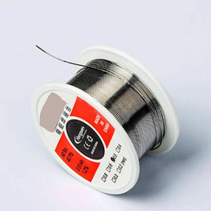 Solder Wire  63/37 Tin Lead, Rosin Core, 1.2% Flux