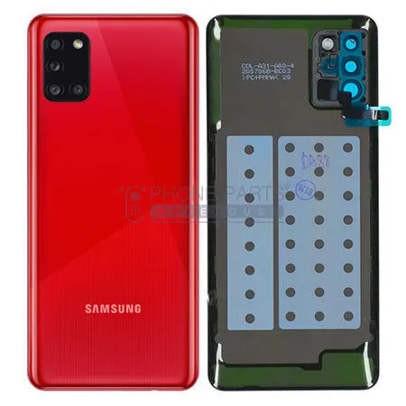 Samsung A31 Back Glass - red