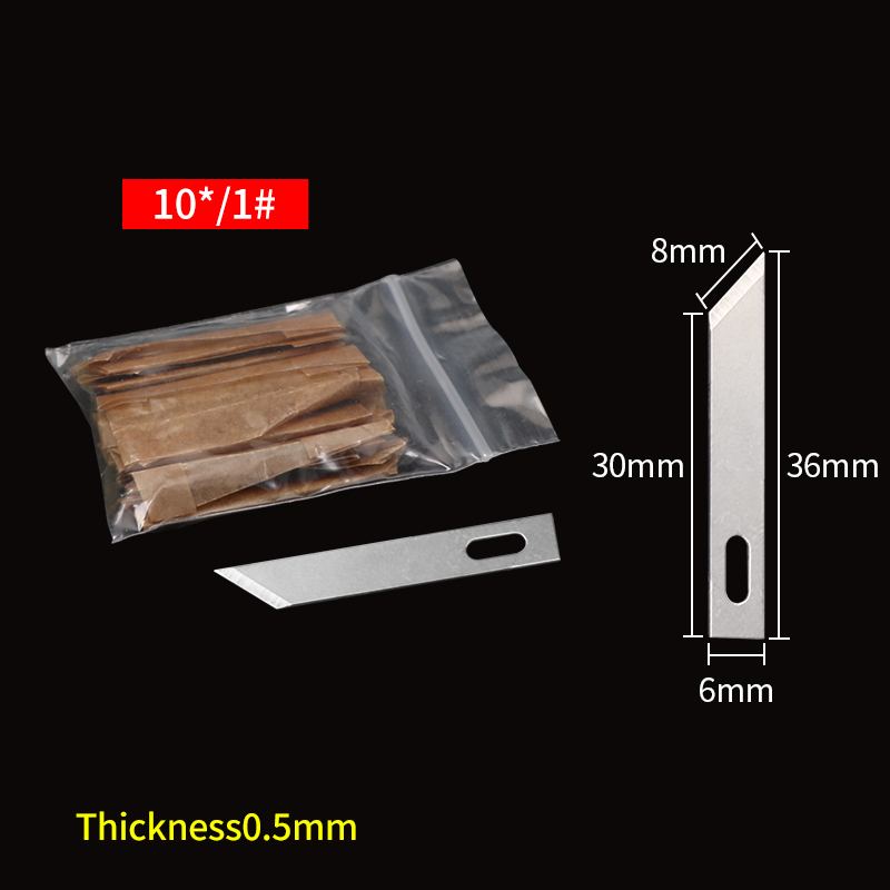 Glue Scraper Blade Remover Flat Mouth Blade - 1