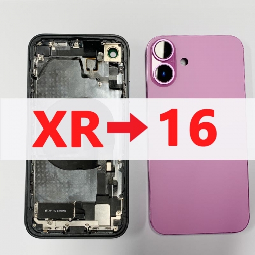 عظم تحويل مكياج  ايفون XR الى 16 وردي