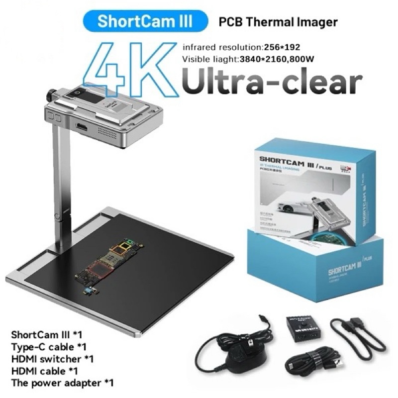 Langchi ShortCam III 4K Infrared Thermal Imaging PCB Motherboard Short Circuit Diagnostic Instrument