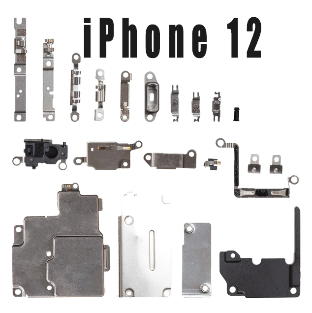 iPhone 12 Series Small Inside Inner Parts Metal - 12