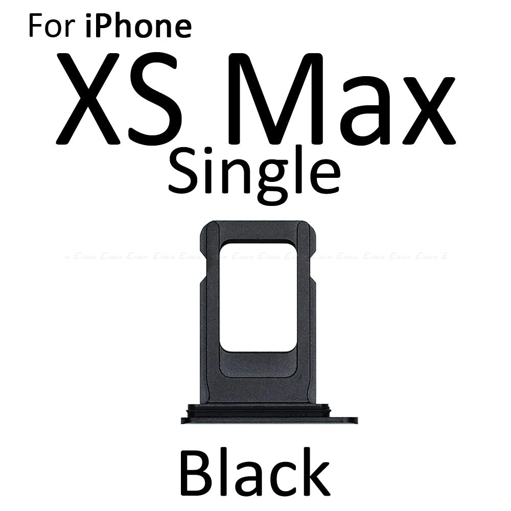 iPhone XSMAX SIM Door Tray 2 SIM - Black