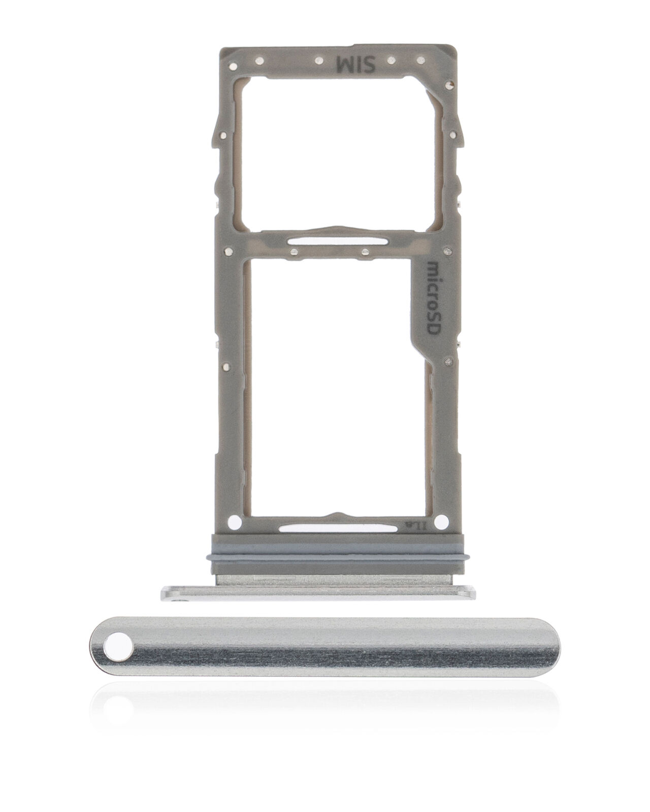 Samsung S10 LITE SIM Tray Door Card Holder - white